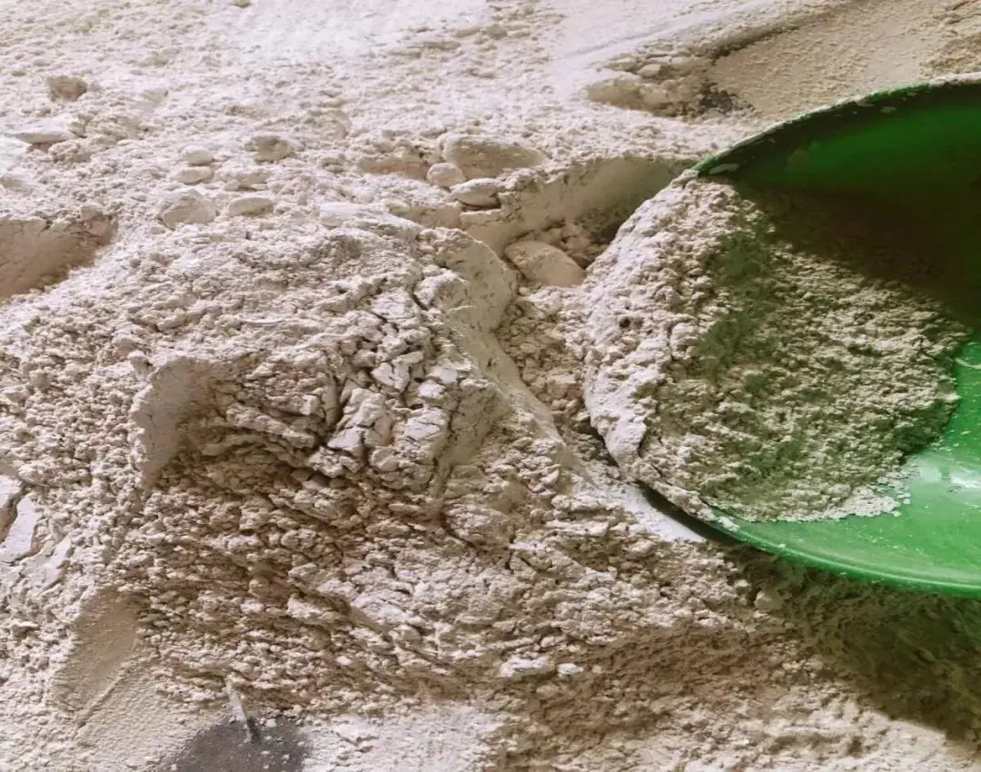 Polvere di bentonite